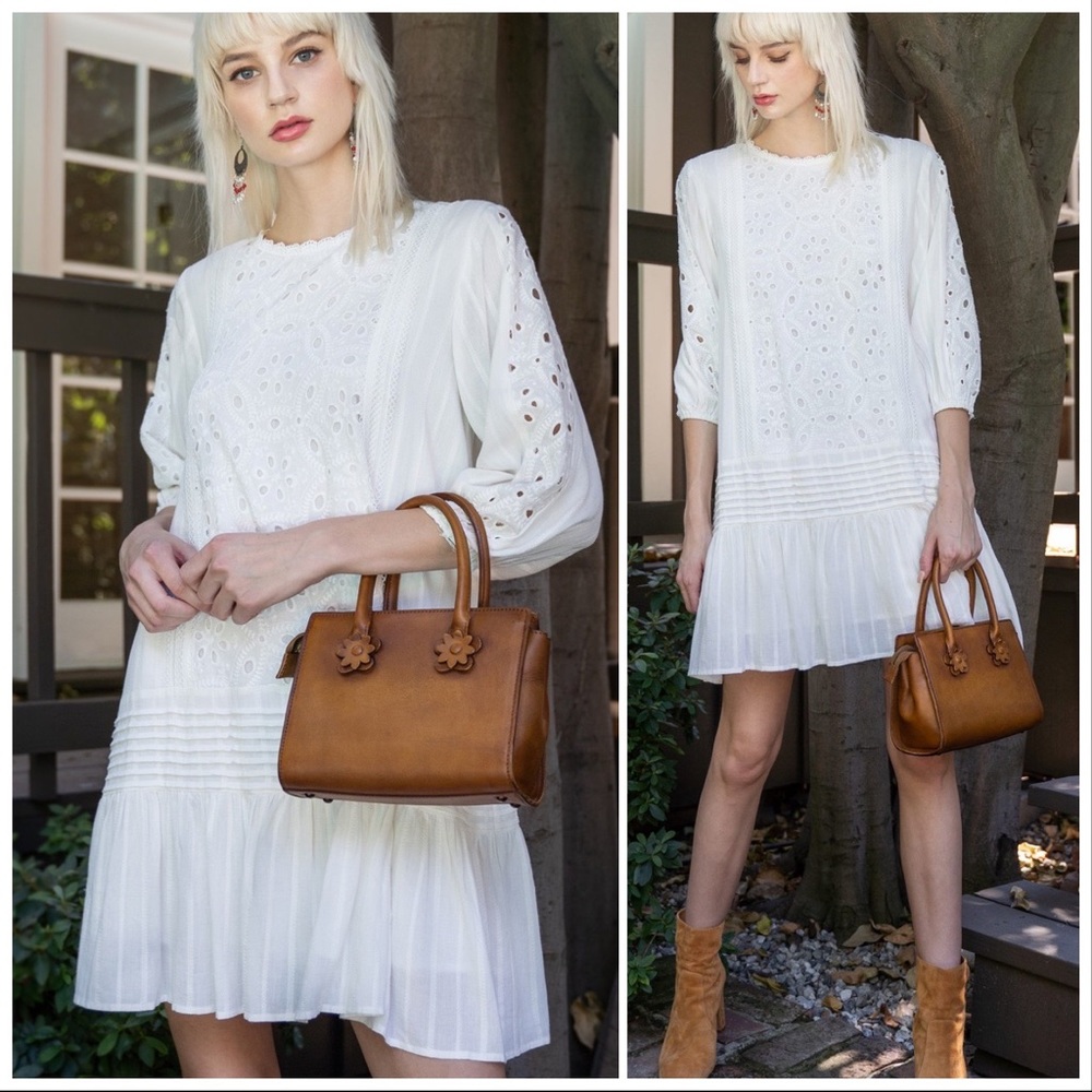 Eye-Let You Wear Me Woven Lace Dress - Picture 12 of 16